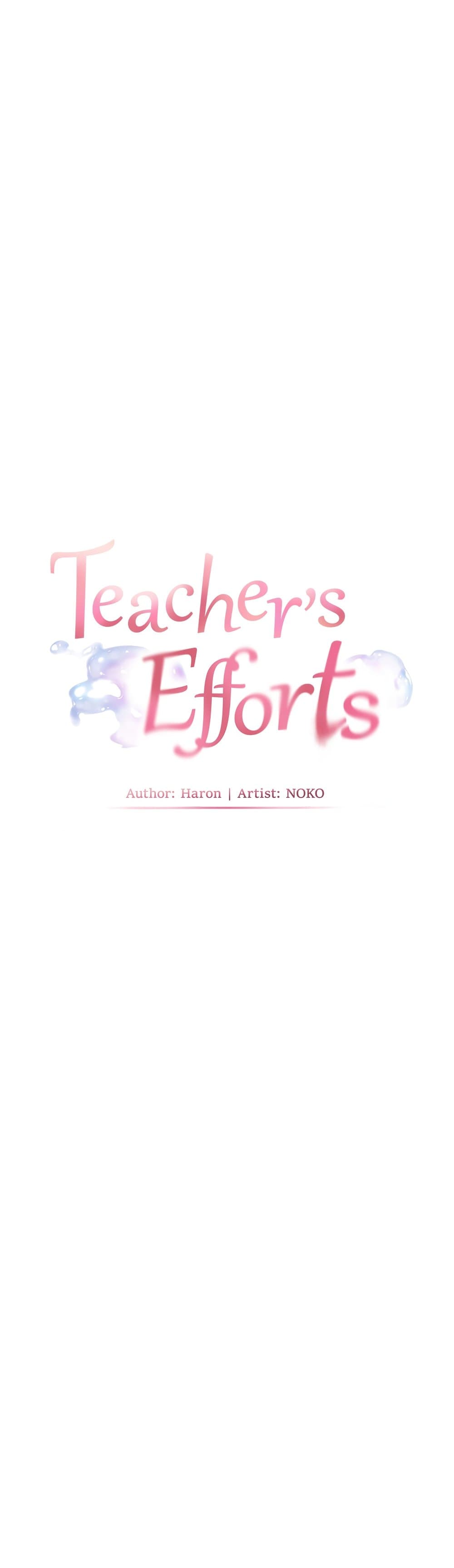 Teacher’s Efforts 24 11